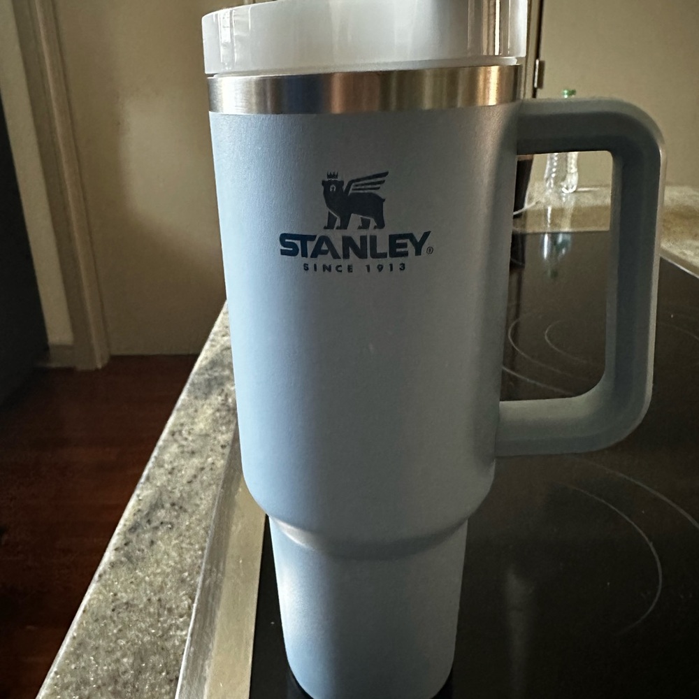 Stanley Steel Blue Insulated Mug